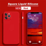 Original Liquid Silicone Shockproof Case For iPhone