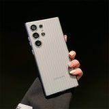Original Matte Stripes Phone Case For Samsung