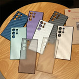 Original Matte Stripes Phone Case For Samsung