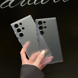 Original Matte Stripes Phone Case For Samsung