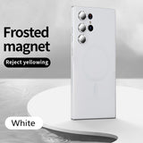 Luxury Magnetic Wireless Charge Case For Samsung