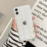 Cute 3D Love Heart Case For iPhone