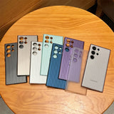 Original Matte Stripes Phone Case For Samsung