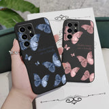 Butterfly Flowers Case For Samsung