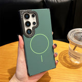 Leather Soft Shockproof Magnetic Case for Samsung