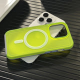 Neon Color Wireless Charging Magnetic Case for iPhone