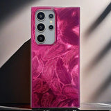 Aurora Gradient Feather Case for Samsung