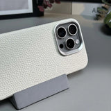 Luxury Wireless Charging Magnetic Leather Phone Case For iPhone