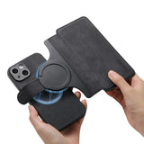 2 in 1 Detachable Card Solt Wallet For Magnetic Phone Case For iPhone