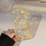 Artistic Flower With Holder Case For Samsung