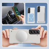 Hard PC Frameless Magnetic Phone Case For Samsung