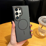 Leather Soft Shockproof Magnetic Case for Samsung