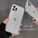 Cute 3D Love Heart Case For iPhone
