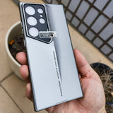 Titanium Gray Paint Hard Plastic Thin Shell Case For Samsung