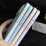 Lychee Pattern Hard PC For Magnetic Thin Case For iPhone