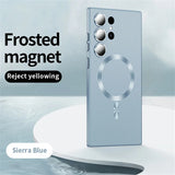 Luxury Magnetic Wireless Charge Case For Samsung