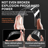 Tempered Glass Screen Protector with Lens Glass For iPhone
