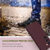 Liquid Silicone Phone Case For Samsung