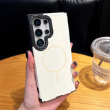 Leather Soft Shockproof Magnetic Case for Samsung