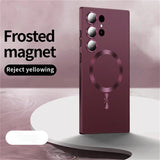 Luxury Magnetic Wireless Charge Case For Samsung