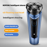 Rechargeable Waterproof USB Electric Powerful Shaver for Men