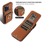 Wallet Finger Ring Phone Case For iPhone