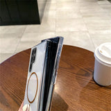 Magnetic Transparent Hard PC Phone Cases For Samsung