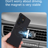 Frameless Magnetic Wireless Charging Case for Samsung