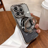 Magnetic Glitter Diamond Case for iPhone