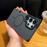 Leather Soft Shockproof Magnetic Case for Samsung