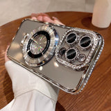 Magnetic Glitter Diamond Case for iPhone