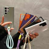 Lanyard Frosted Skin Feel Case For Samsung