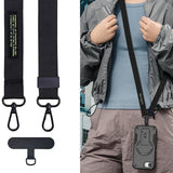 Outdoor Sports Long Strap Crossbody Magnetic Bracket Case for iPhone