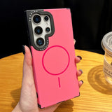 Leather Soft Shockproof Magnetic Case for Samsung