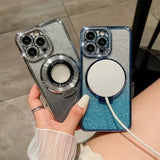 Magnetic Glitter Diamond Case for iPhone