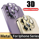 📸📸iPhone Metal Camera Glass Protector 3D Full Coverage Camera Lens Protector
