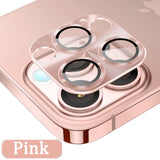 📸📸iPhone Metal Camera Glass Protector 3D Full Coverage Camera Lens Protector