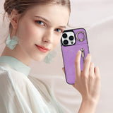 New Ring Buckle Phone Case Zipper Case Retro Leather Case For iPhone Samsung