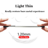 0.3mm Ultra Thin Frameless Hard PC Case For iPhone