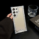 Diamond Touch-up Mirror Phone Case for Samsung