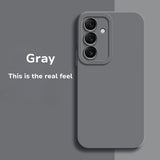 Liquid Silicone Silky Smooth Classic Phone Case for Samsung