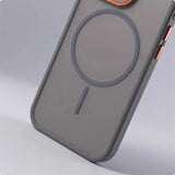 Luxury Matte Translucent Magnetic Case For iPhone