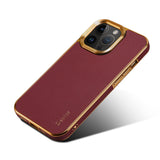 Luxury Real Leather Business Case for iPhone