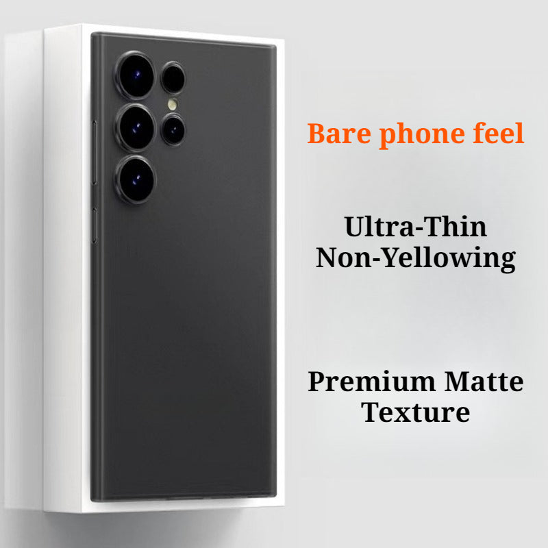 Premium Matte Ultra-Thin Non-Yellowing Phone Case for Samsung