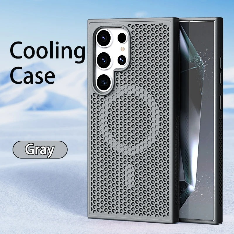 Magnetic Magsafe Heat Dissipation Shockproof Case For Samsung
