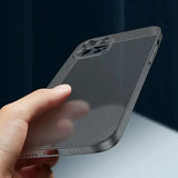 0.3mm Ultra Thin Clear Matte PP Hard Ultra Case for Iphone
