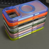 Airbag Shockproof Rotatable Kickstand Magnetic Case for iPhone