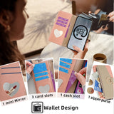 Fashion Leather Wallet Case with Lanyard for iPhone