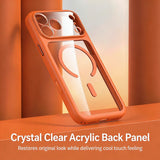 Clear Full-Coverage Magnetic Phone Case For IPhone