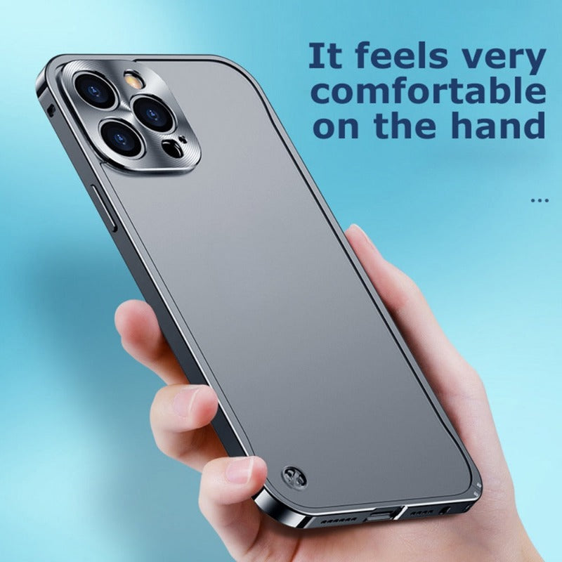Electroplated Metal Frame Case For iPhone